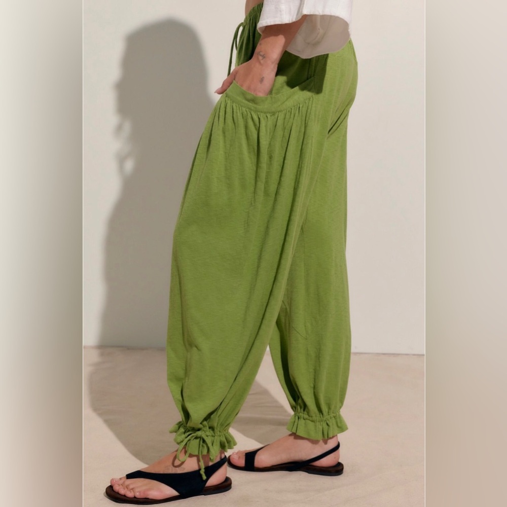 Free people dew drop harem pants